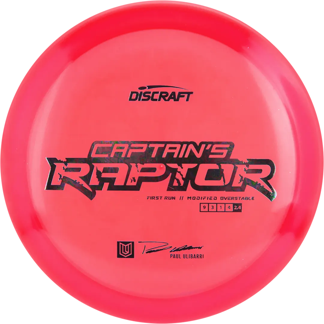 Captain's Raptor - First Run