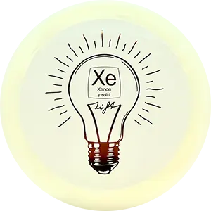 Gamma-Solid Glow Xenon