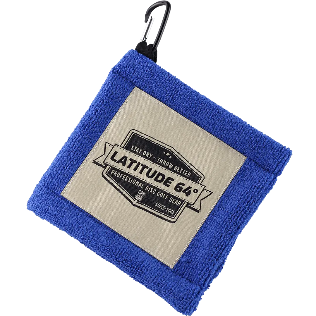 Latitude 64 Compact Clip-On Disc Golf Towel